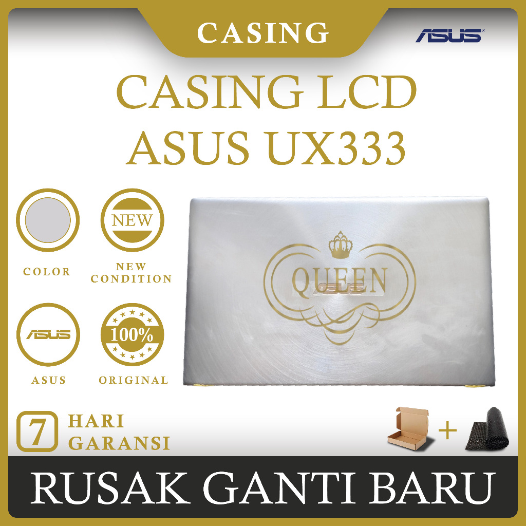 CASING COVER LCD LAPTOP ASUS ZENBOOK 13 UX333 UX333F  (PLUS ENGSEL)
