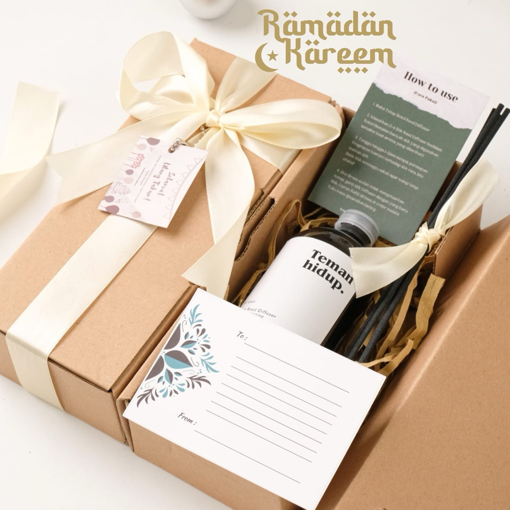 Gift Box Reed Diffuser | Hampers | Hampers Lebaran | Kado Ulang Tahun | Kado Pernikahan | Pengharum 