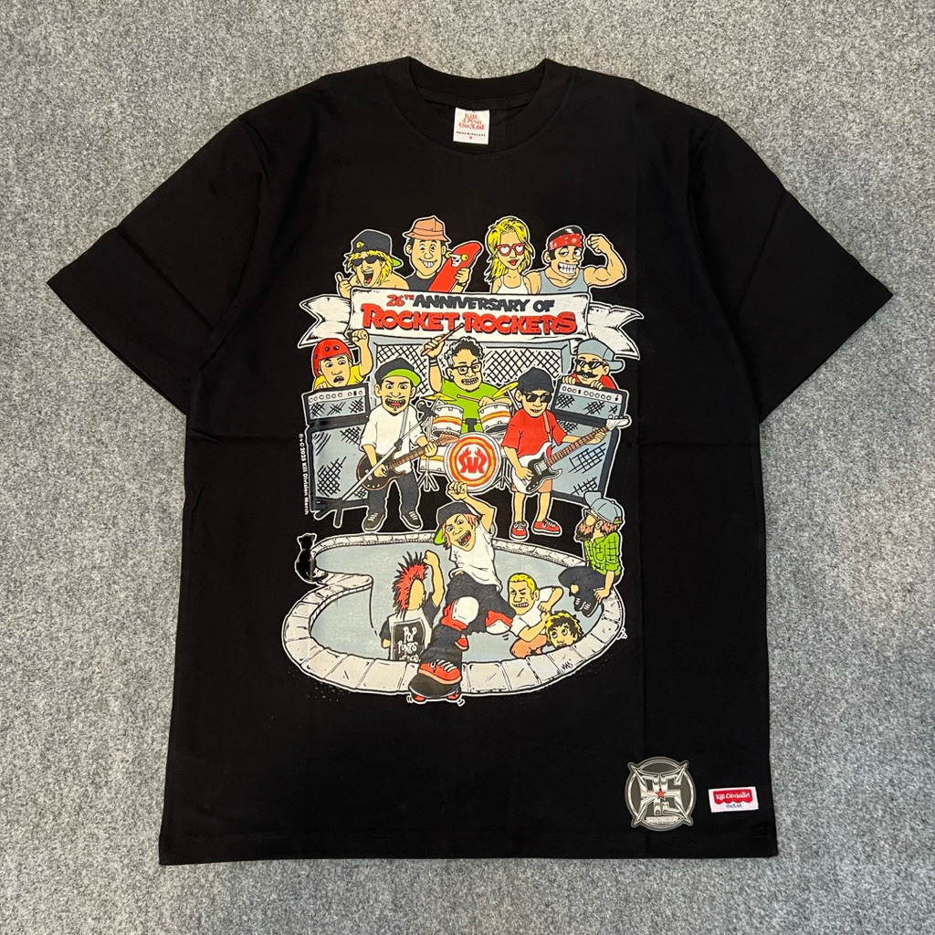 Rocket Rockers 26th Anniversary Kaos Band Original (Limited)