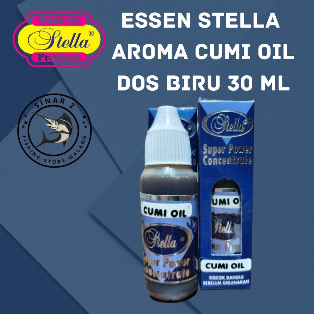 Essen Stella Dos Biru Aroma Cumi Oil 30 ml Premium