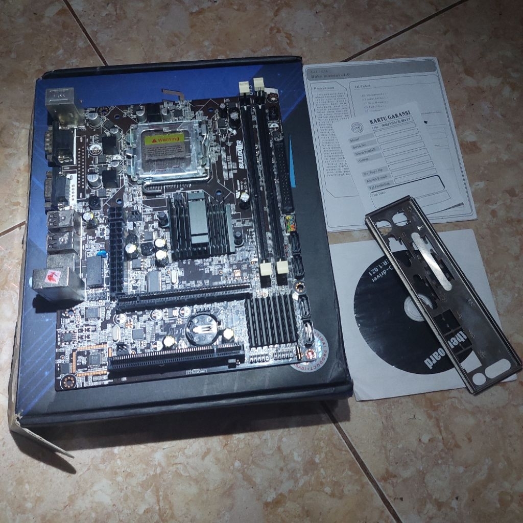 MOTHERBOARD BULLDOZER G41B-LZ SOCKET775 DDR3 (Second)