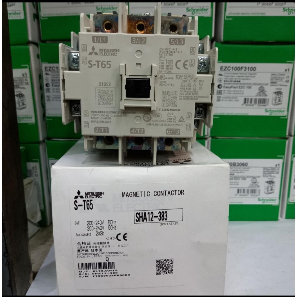 contactor ST65 220v Mitsubishi