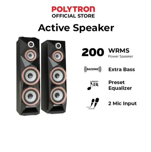 POLYTRON SPEAKER AKTIF 8 INCH  PAS8BF28