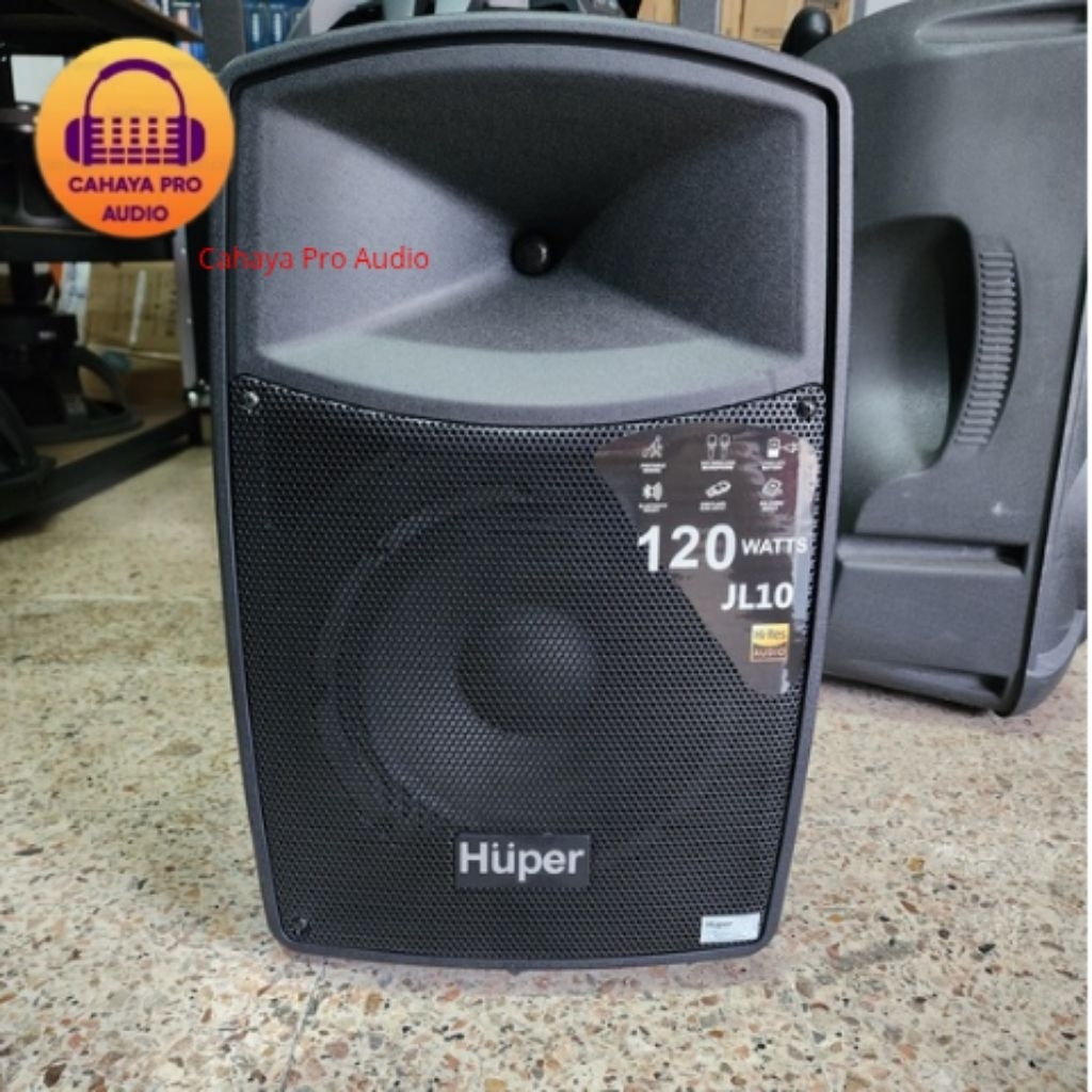 Speaker Portable Karaoke Huper JL - 10 JL10 Origanal Hupper 10 Inch