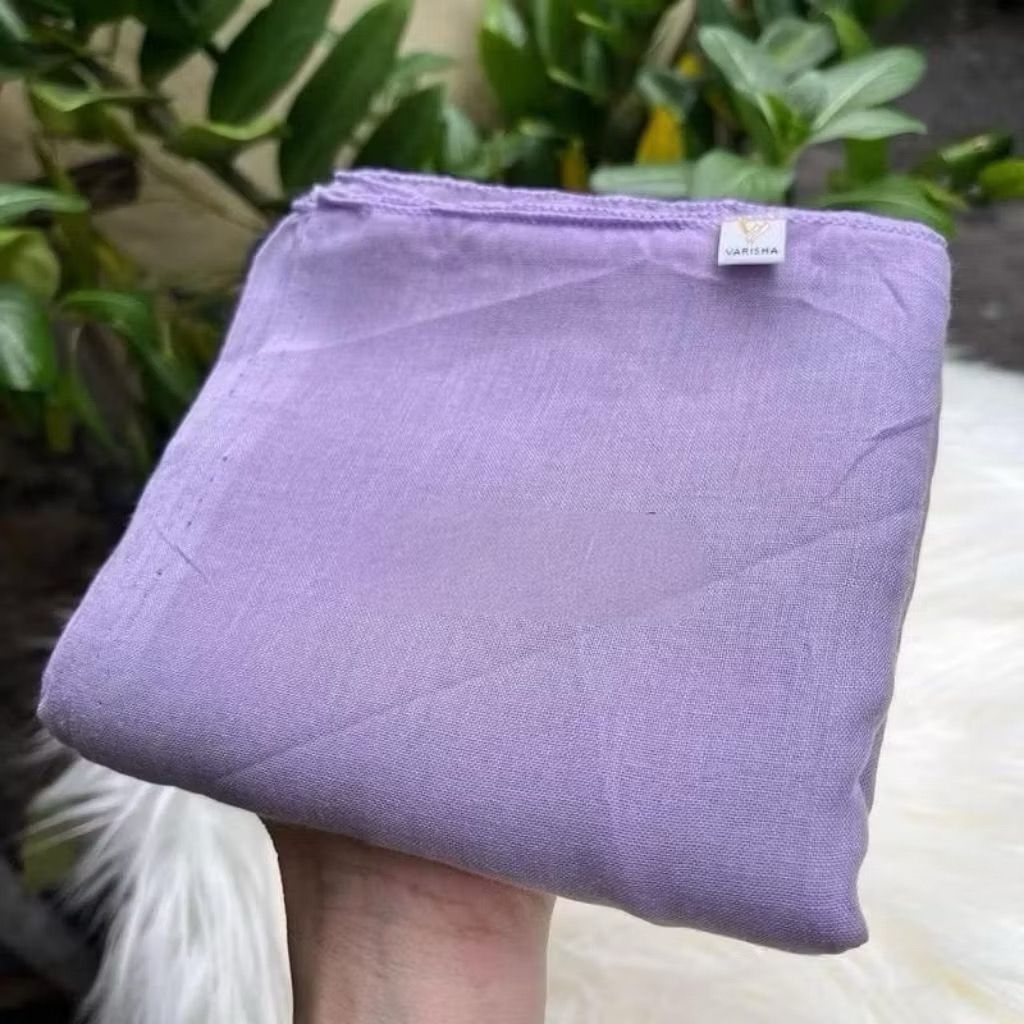 Hijab Segiempat paris jadul ungu muda hijab paris jadul varisha warna ungu muda