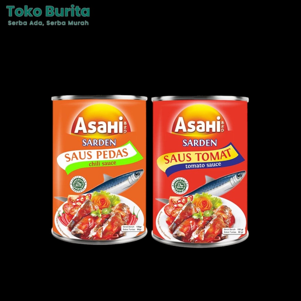 ASAHI Sarden Kemasan 155gr