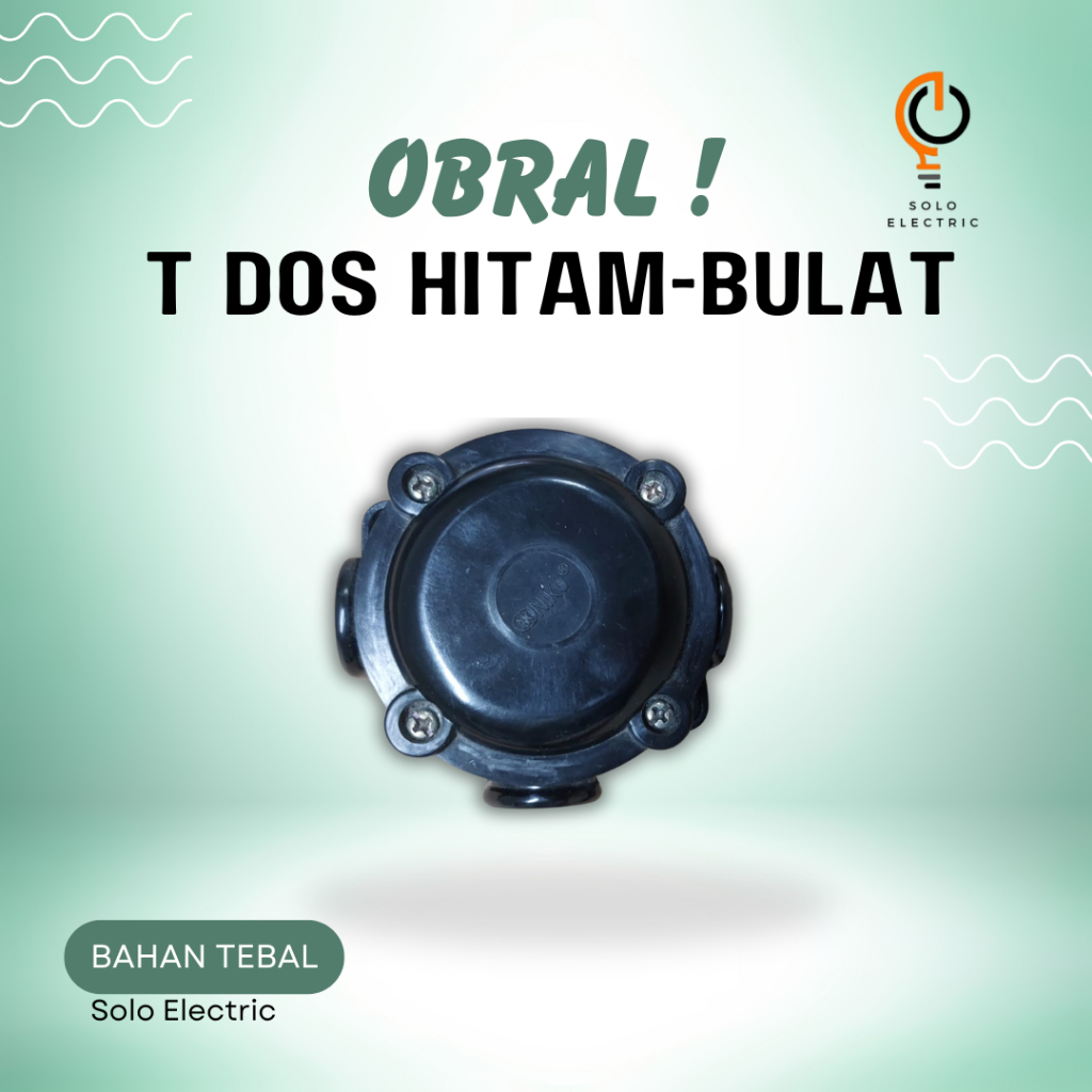 T dos 20mm Hitam / T dos PIPA