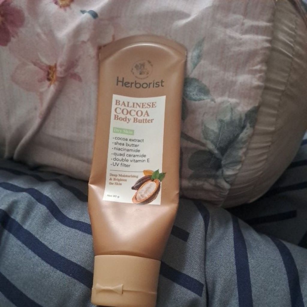 preloved herborist cocoa body butter 80 gr