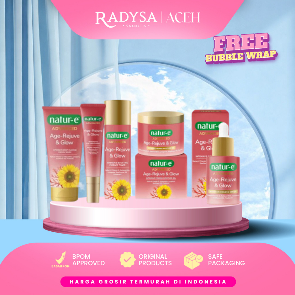 RADYSA - Natur-e Advanced Series Day Cream - Night Cream - Serum - Toner Anti Aging Face Cream Krim 