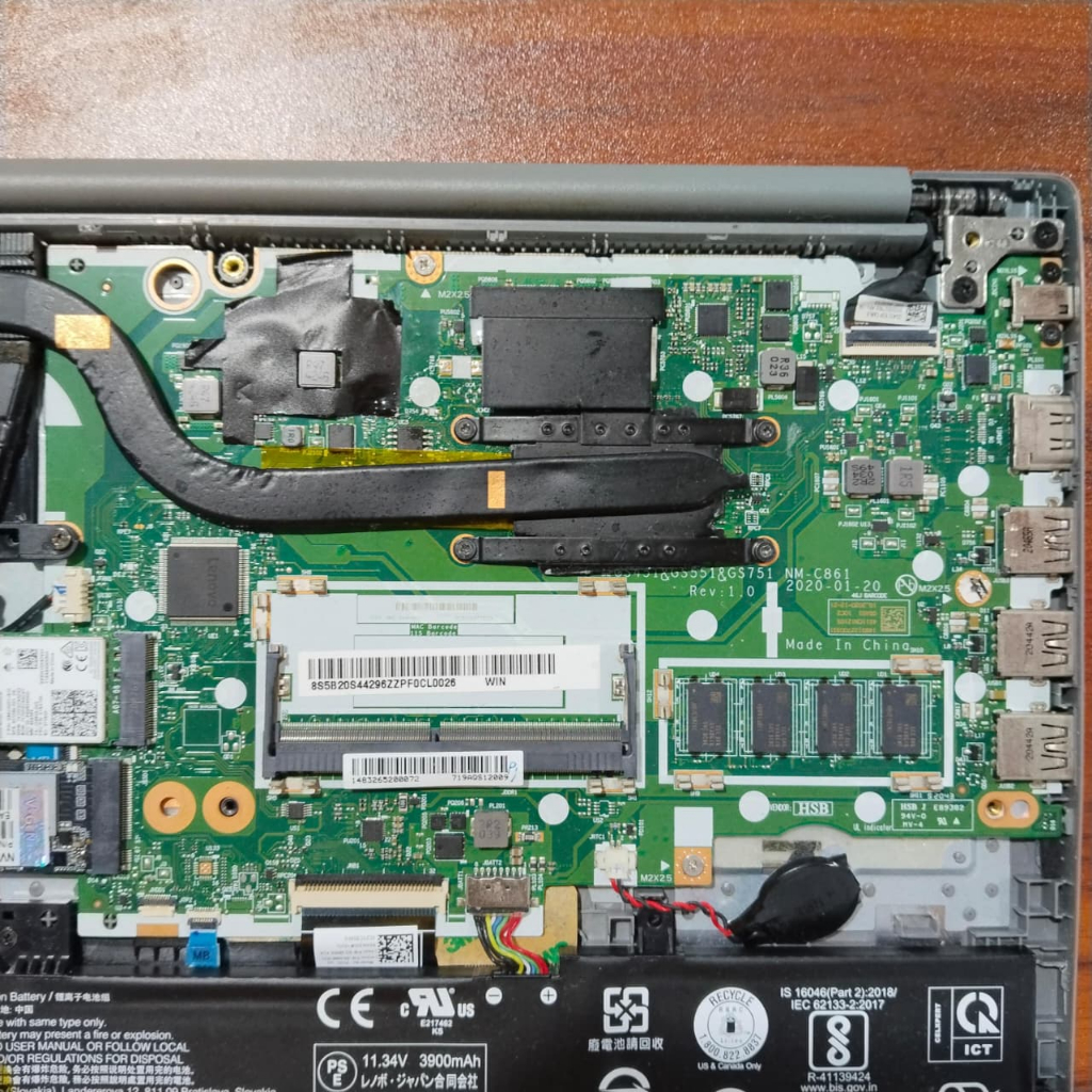 [ Xservice ] Motherboard Lenovo ideapad Slim 3 14ARE05 14ADA05 Ryzen5 GS451&GS551&GS751  Normal Test