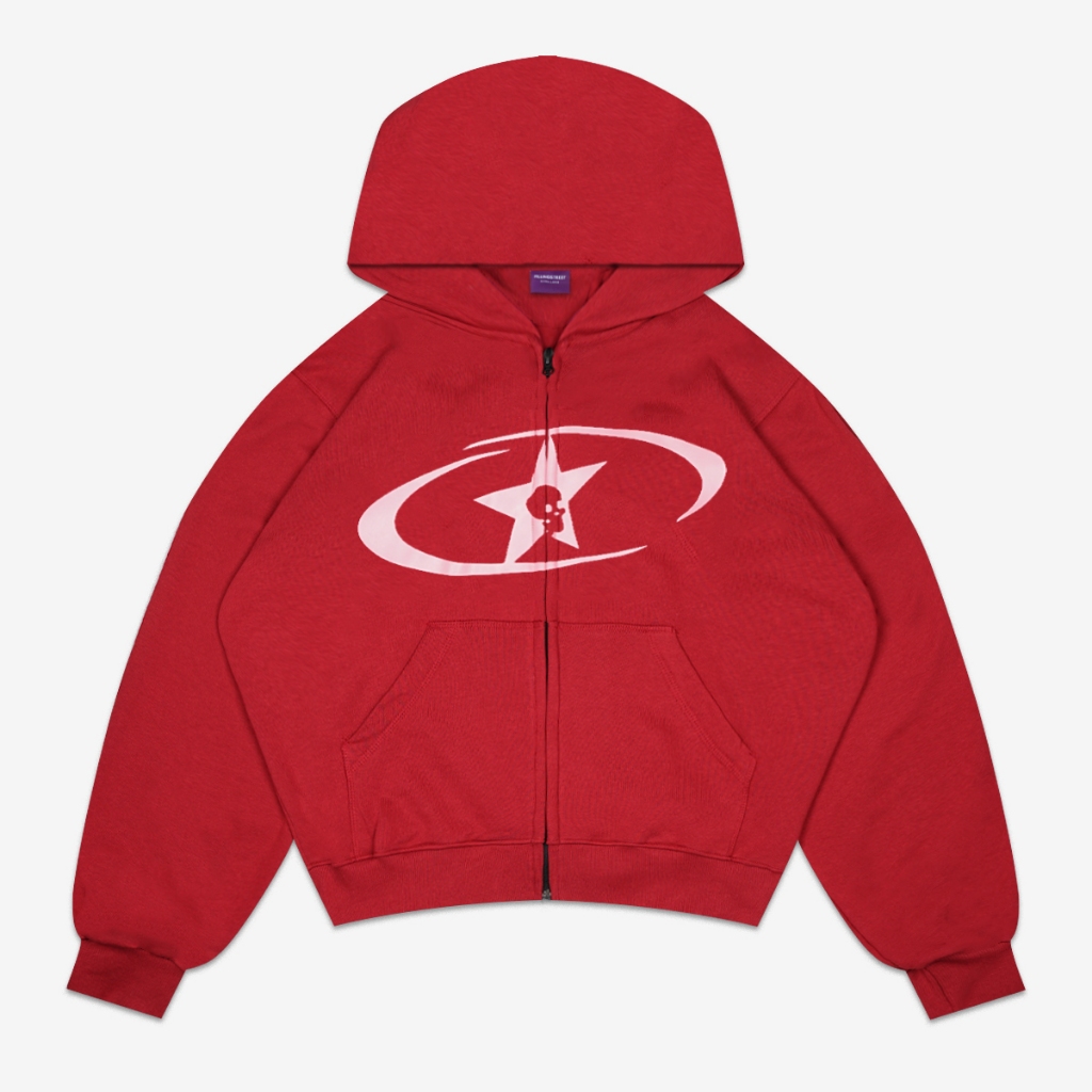 Double Zip Hoodie Fitted Fillingstreet - Redrax