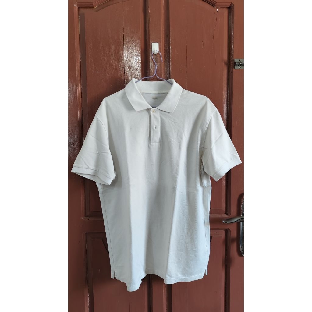 kaos polo uniqlo uk xl preloved second