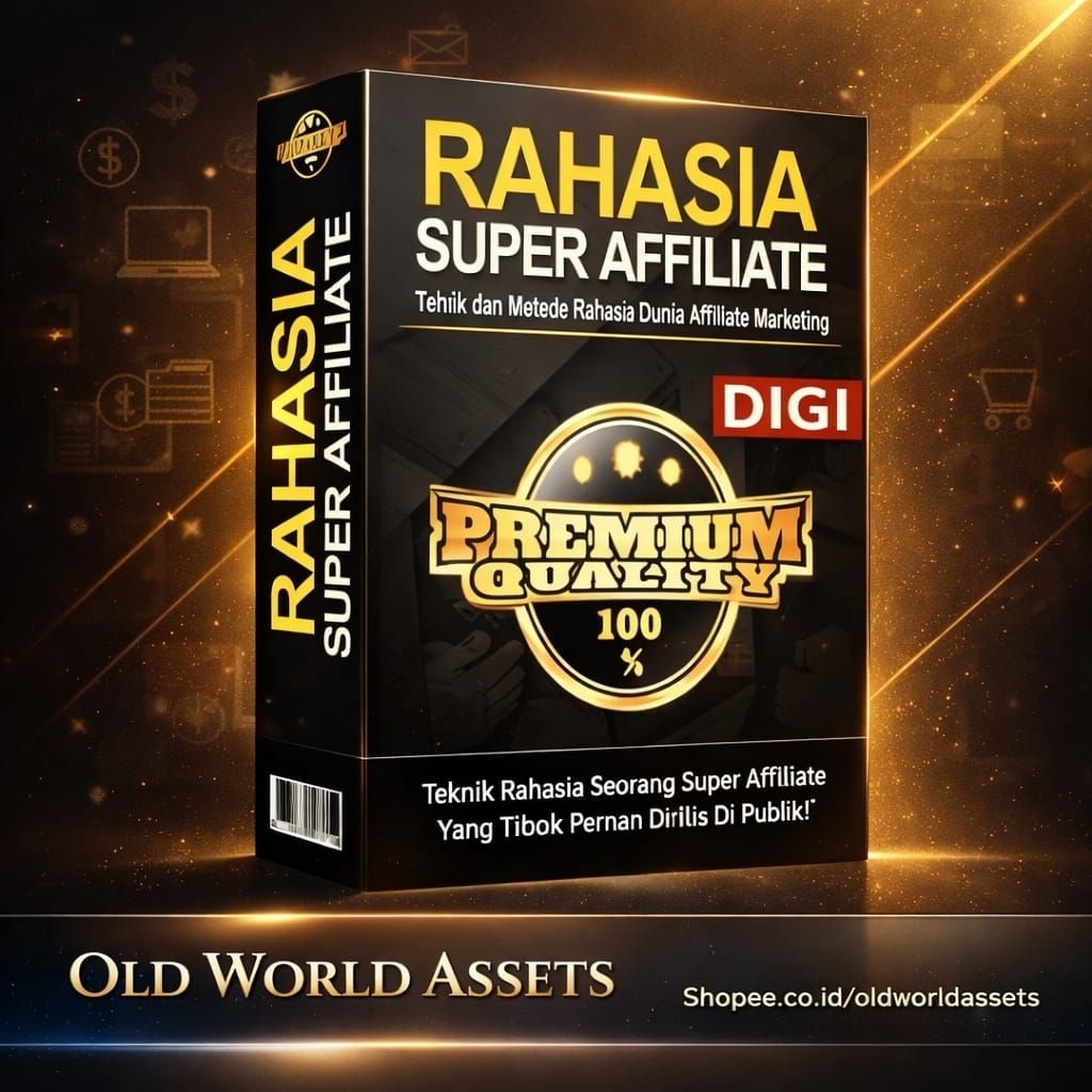 Rahasia Super Affiliate Mastery - Materi Video Pembelajaran- (bahasa Indonesia)
