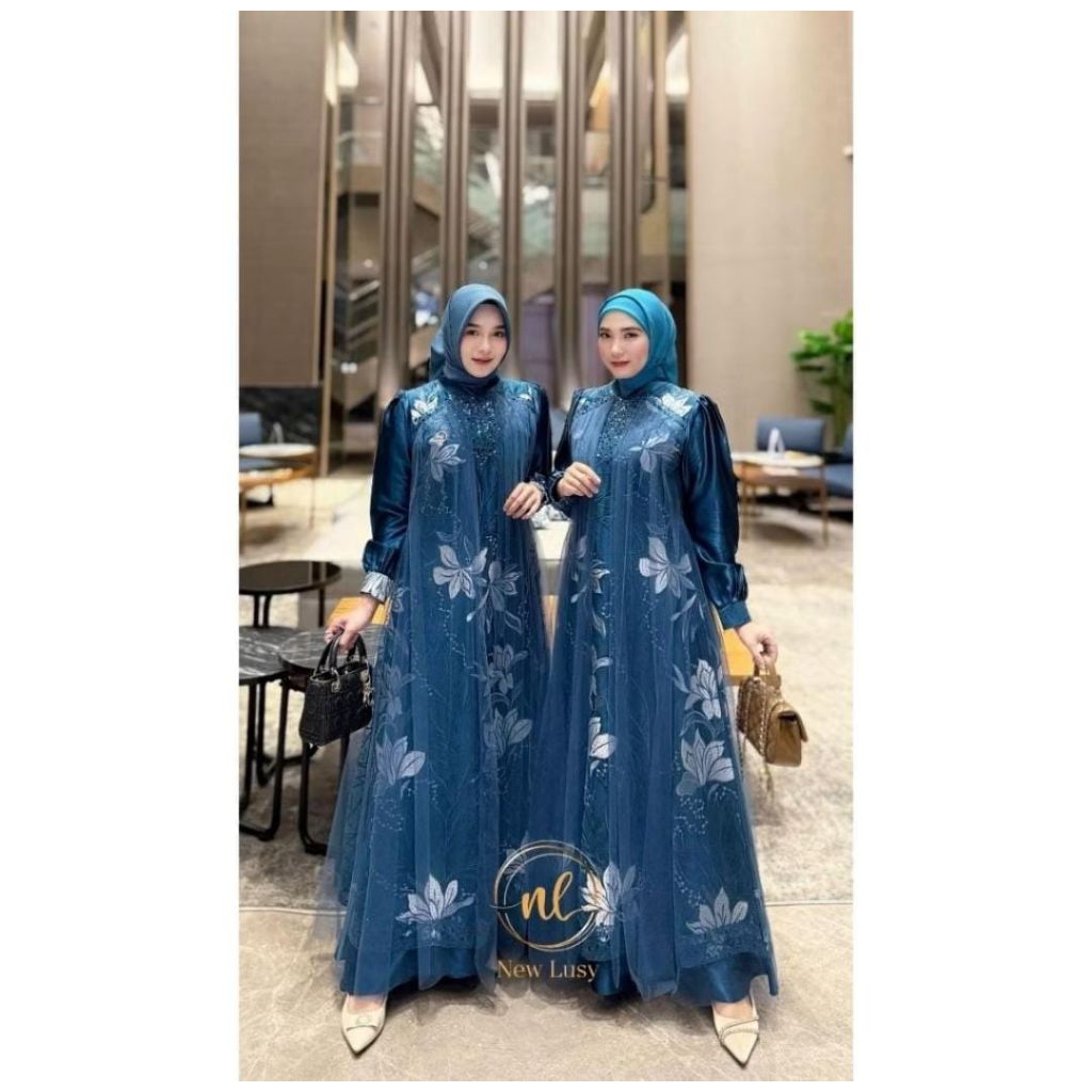 viola dress by new lusy /gamis new lusy terbaru /gamis new lusy