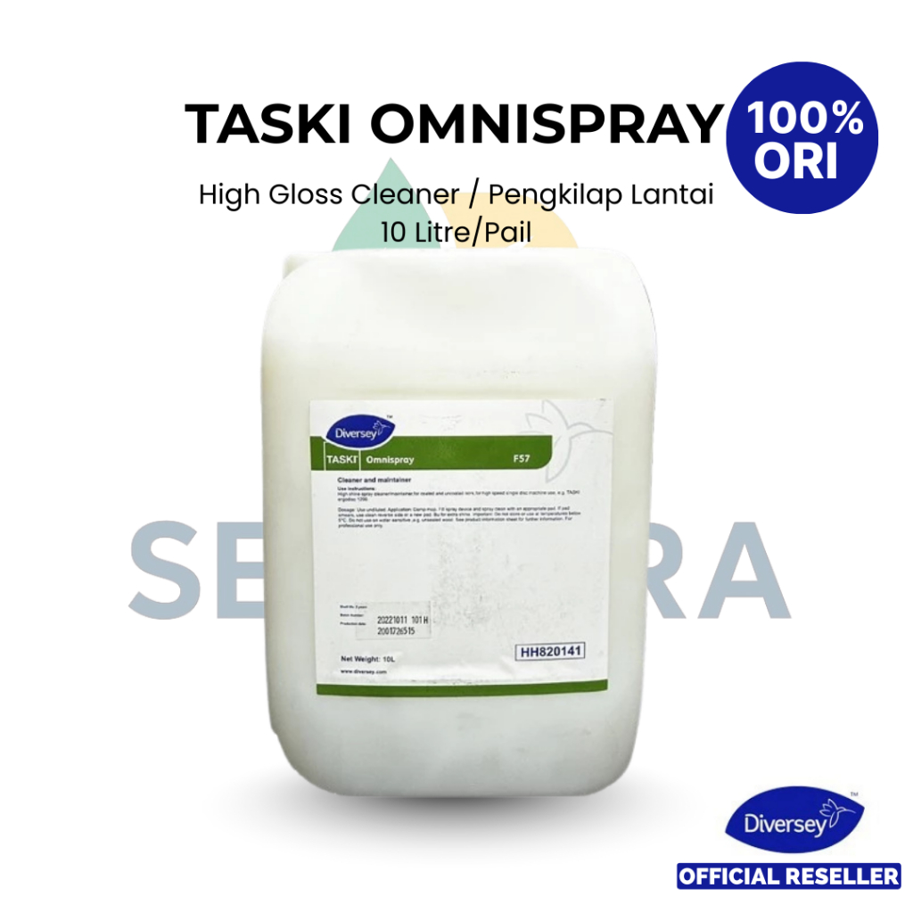 Diversey TASKI Omnispray – Pembersih & Pengkilap Lantai Kilap Premium