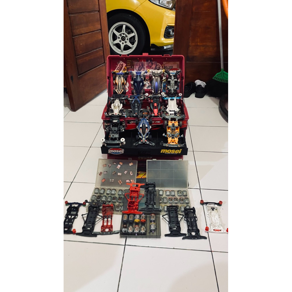 paket tamiya stb+stb pro+side damper+sto dan box HJH