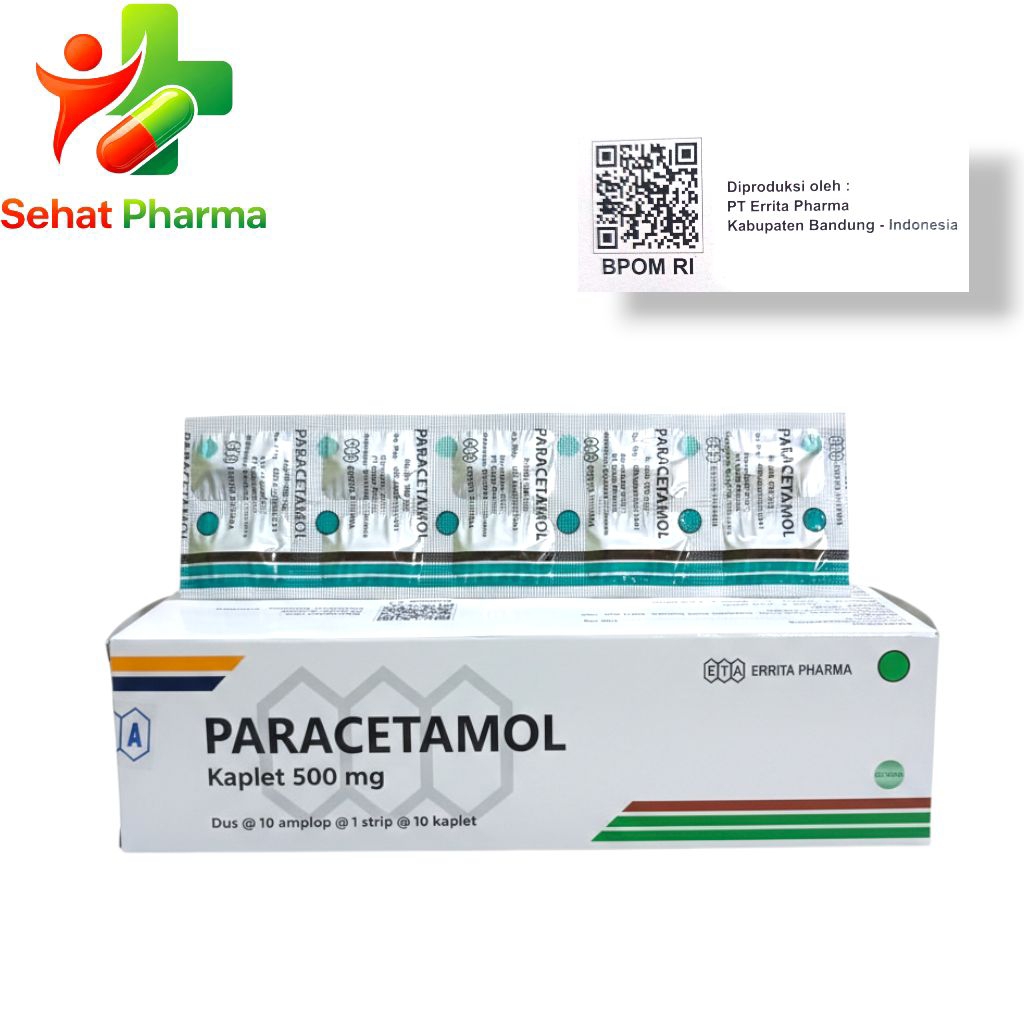Paracetamol Kaplet 500 mg