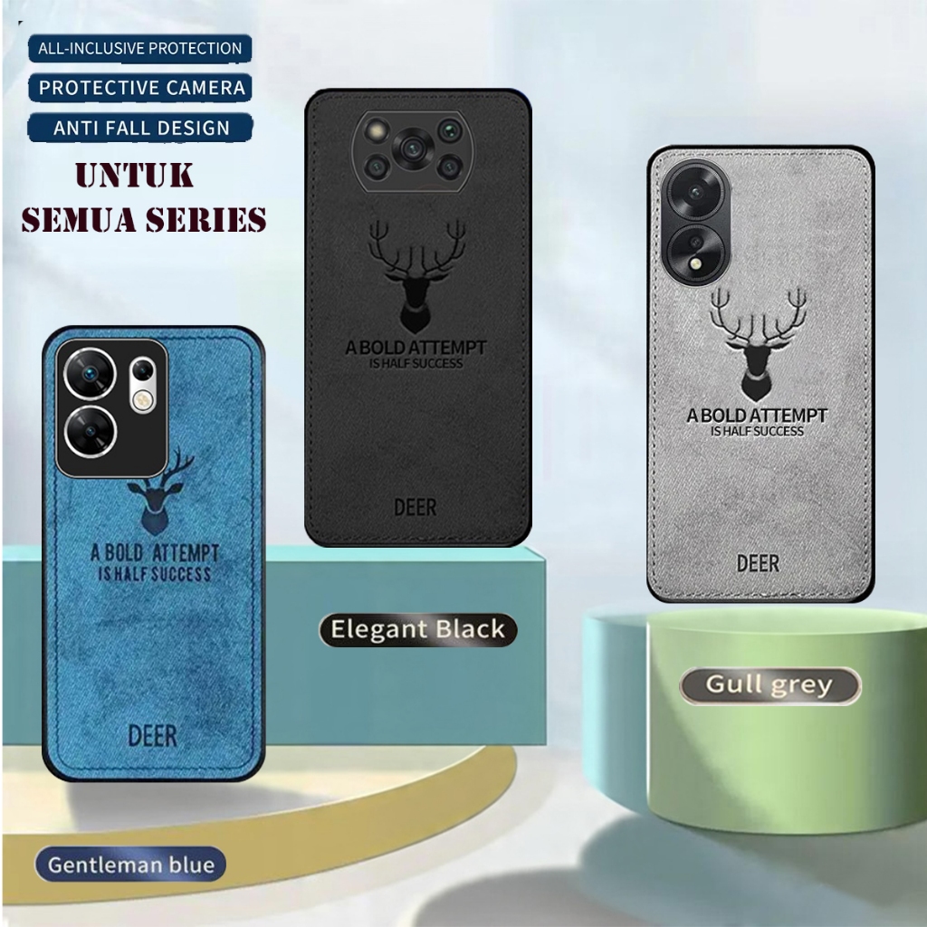 Case Series Oppo Reno 2F / 11F / 12F / 13F - Cover Motif Jeans