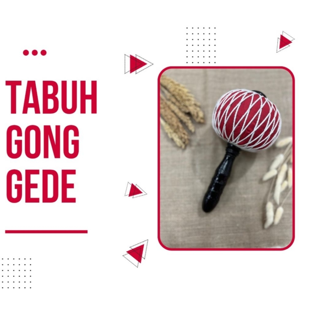 Tabuh/ pemukul gong besar