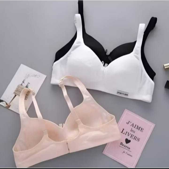 6 PCS Bh Remaja SMP/SMA Bh/Bra Pelajar nyaman ringan elastis