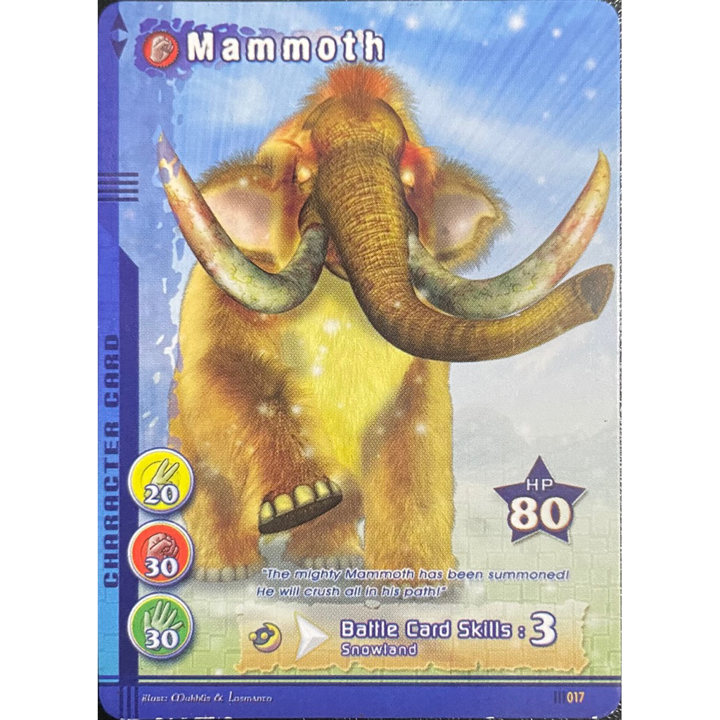 Dino Duel Masters Mamoth