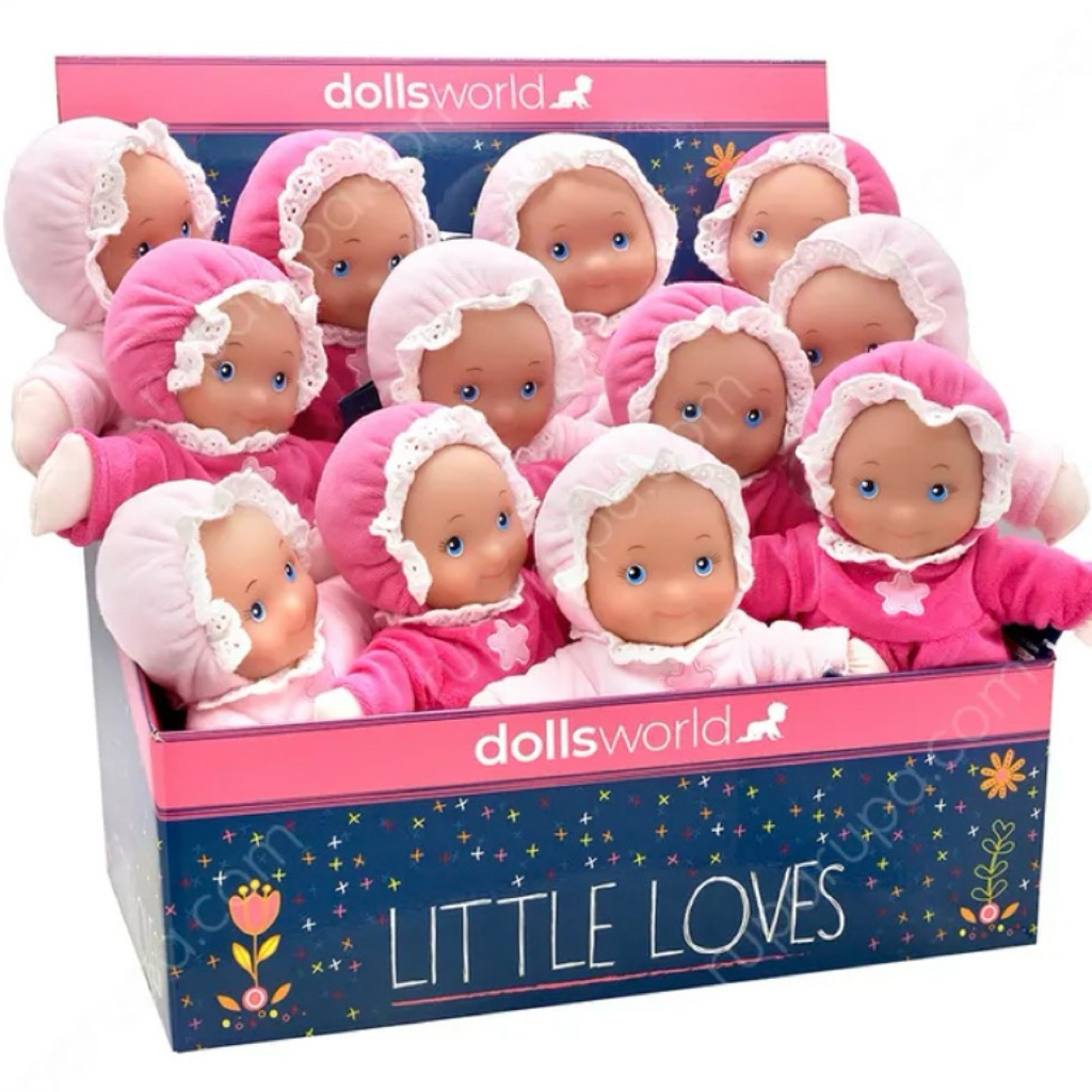 Dolls World Little Loves Softbody Dollsworld baby doll boneka bayi Peterkin Original