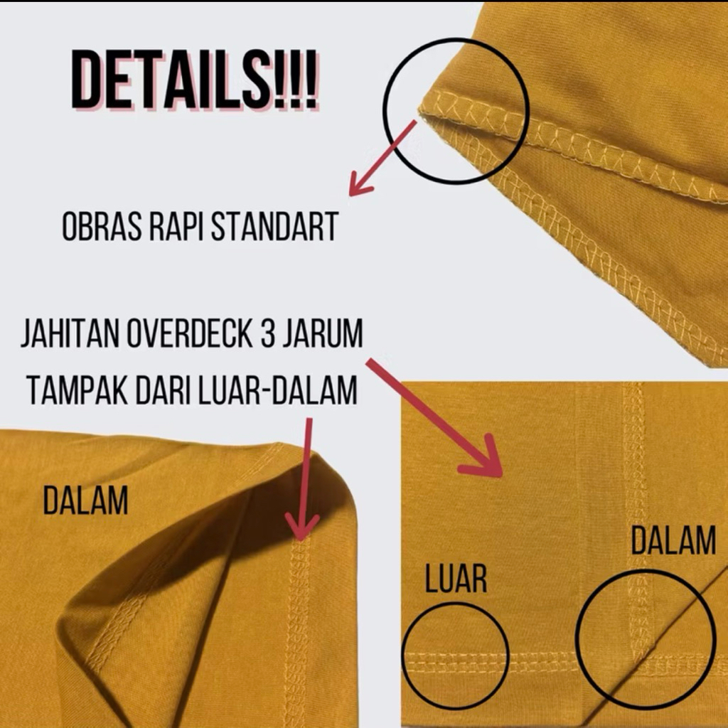 KAOS POLOS KATUN BAMBU 30S | S-XL | COTTON BAMBOO 30S