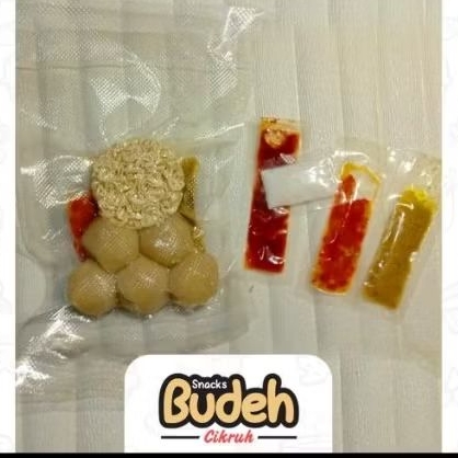 Cilok bumbu goang dan seblak