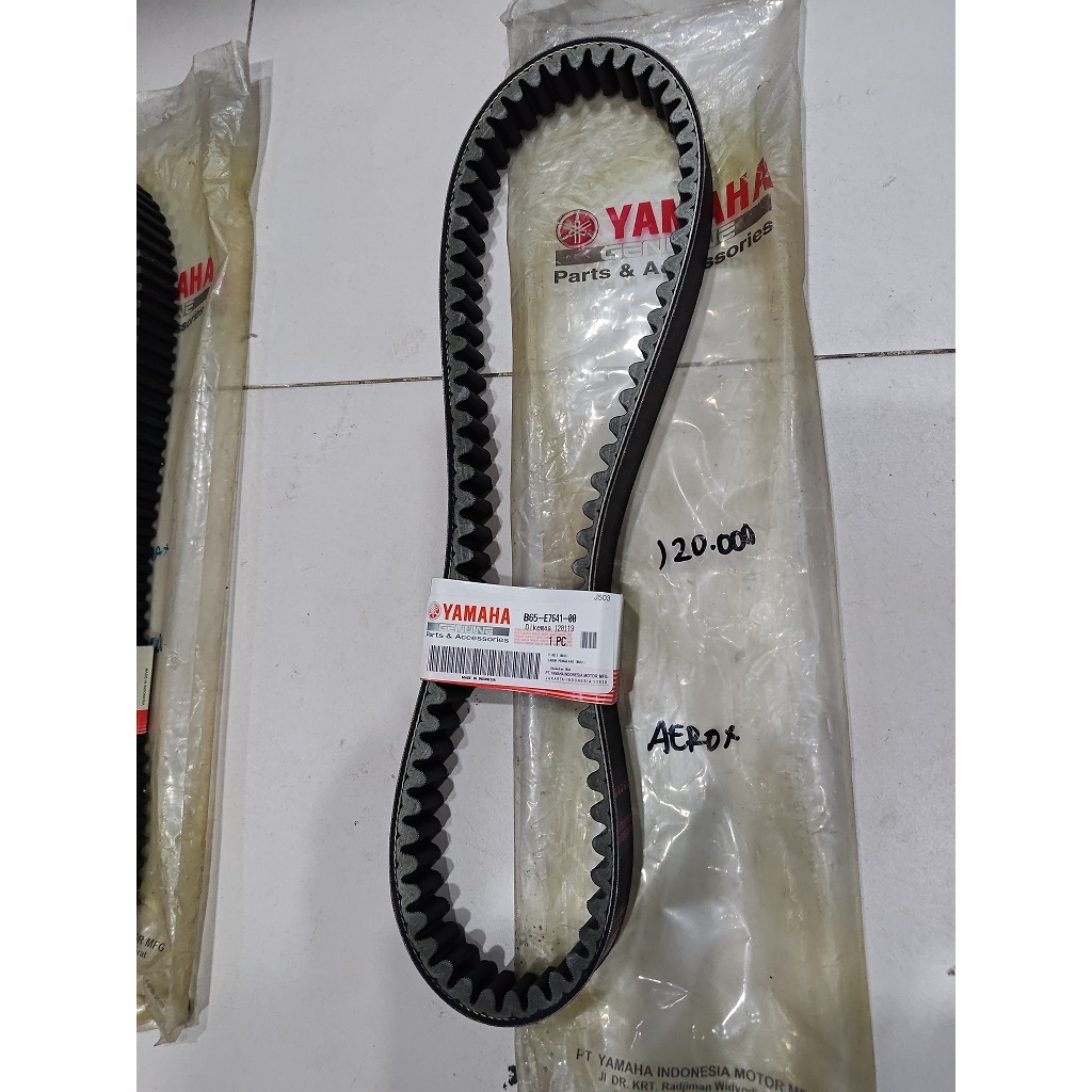 v belt aerox 155 lexi 125 ori