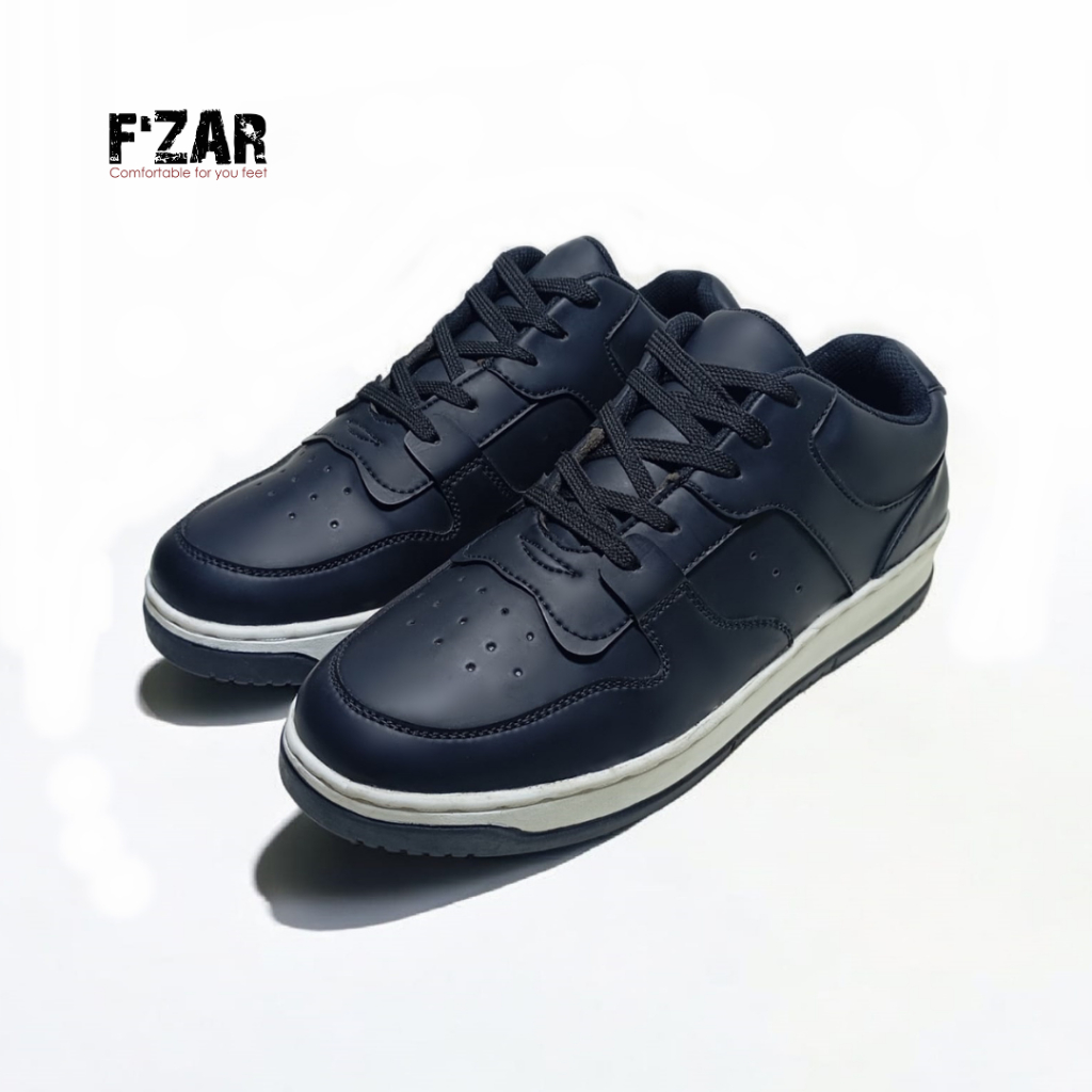 Sepatu Sneakers Casual Airwalk Slip On Pria Hoops Low Gum Hitam
