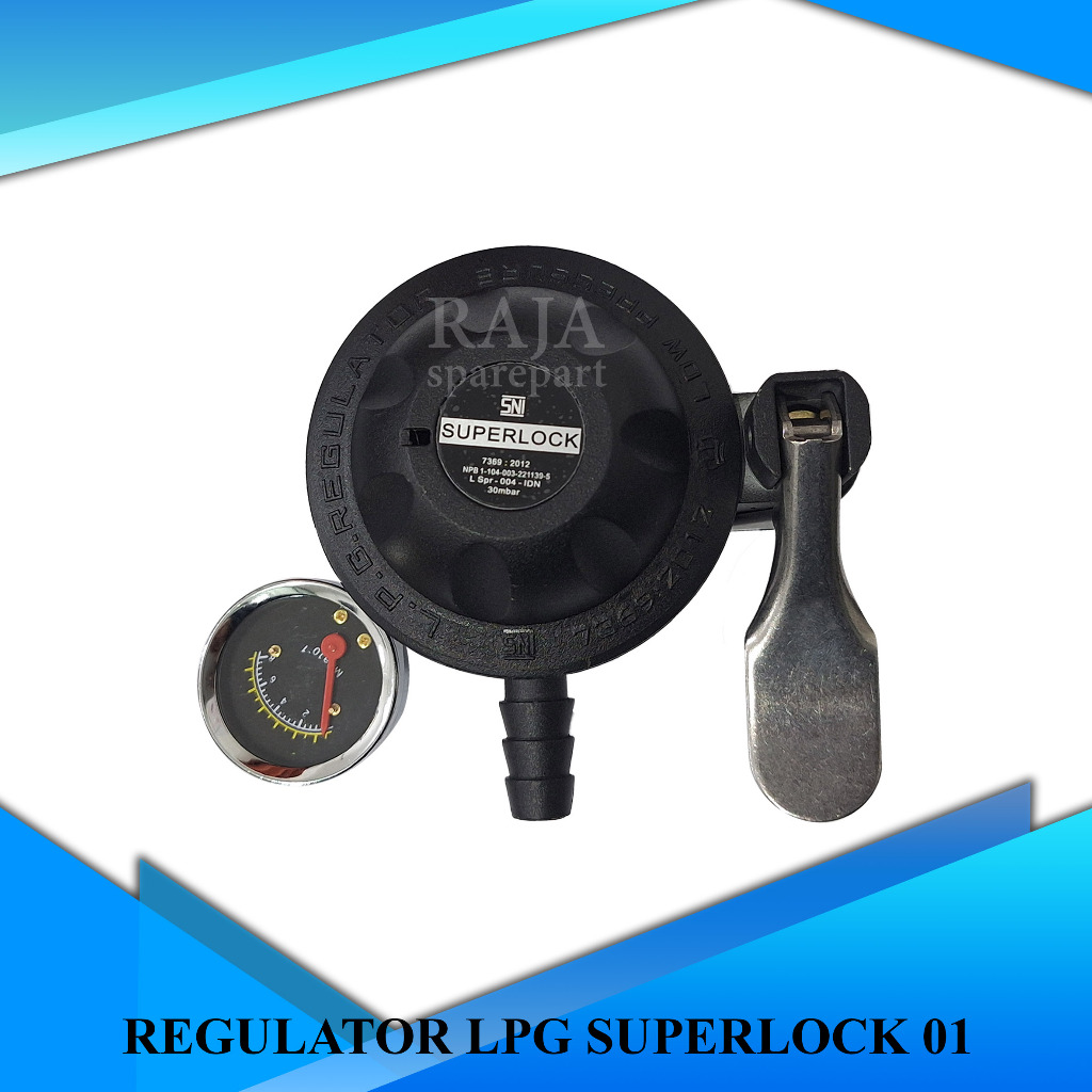 RLS01 SUPERLOCK / REGULATOR GAS ELPIGI / REGULATOR LPG SUPERLOCK 01
