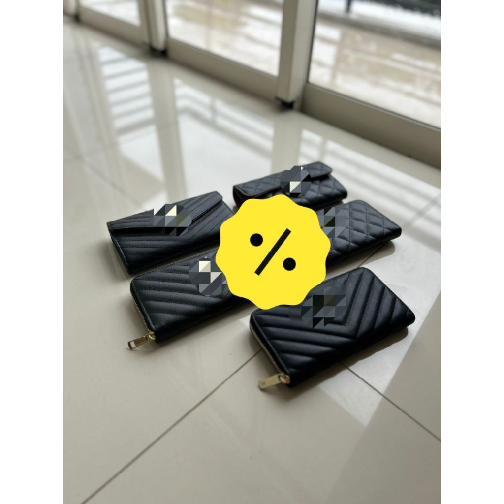 DOMPET PANJANG WANITA LIPAT 3 & RESLETING