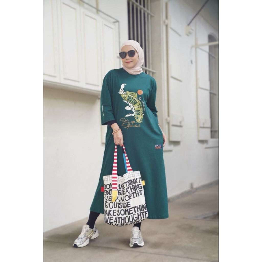 MIDI dress oversize gyl