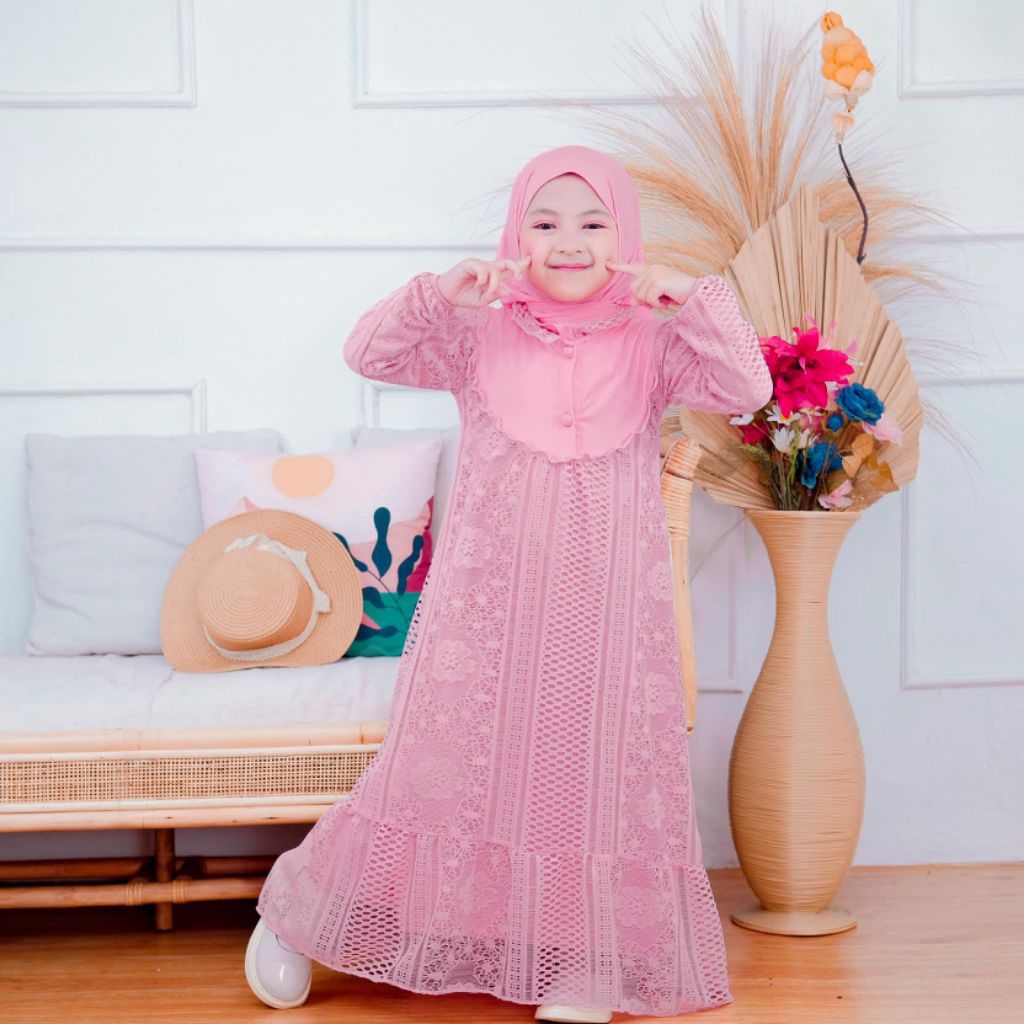 LIGHT - Kirana kids gamis anak all rounder
