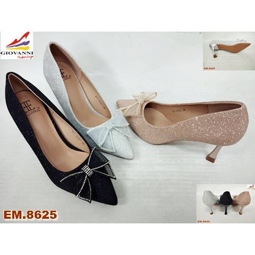 EM.8625 GIOVANNI SEPATU PESTA HEELS UNTUK WANITA