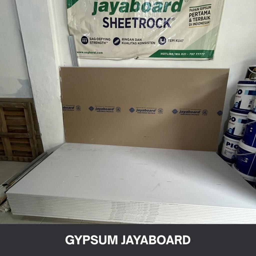 { PAPAN GYPSUM JAYABOARD 9MM } PAPAN GYPSUM PREMIUM