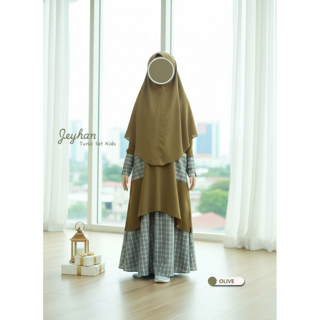 SET TUNIK JAIHAN ANAK BY KHAIRANA