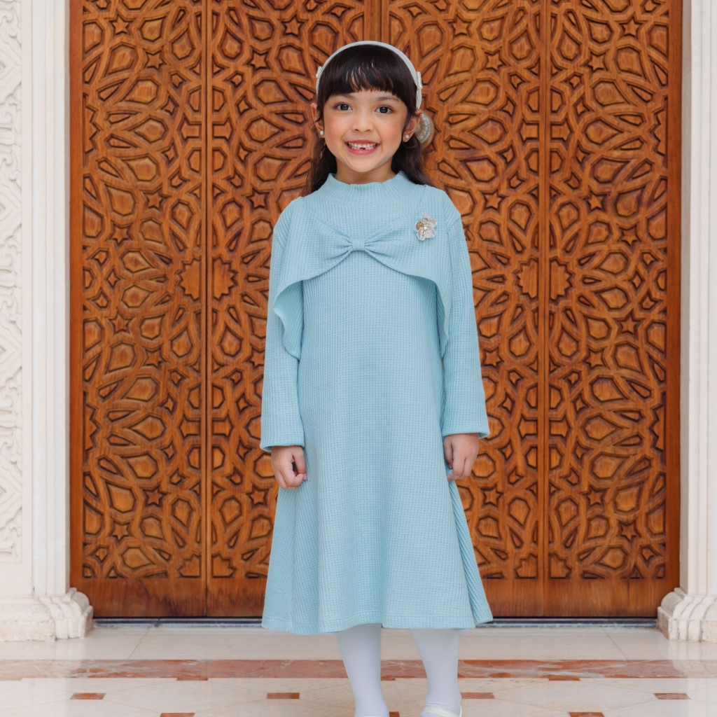 Little X eight Girl Misha Dress - Dress Anak Perempuan - RAYA COLLECTION