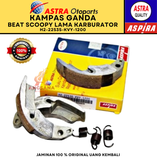 KAMPAS GANDA SET BEAT MIO SCOOPY SPACY LAMA KARBURATOR OTOMATIS KOPLING - ORIGINAL ASPIRA