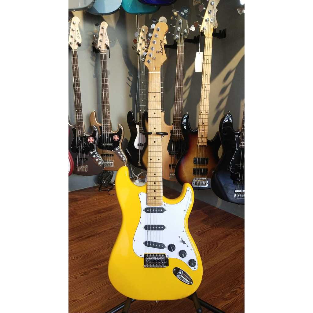 Gitar Elektrik Legacy EG100 Gravity Yellow EG 100