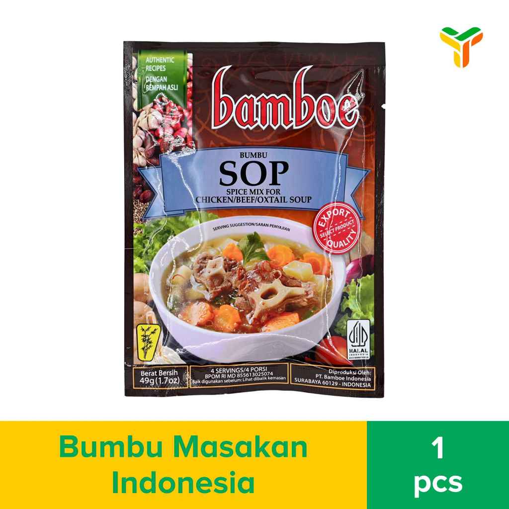 Bamboe Bumbu Sop Bumbu Masak Instan
