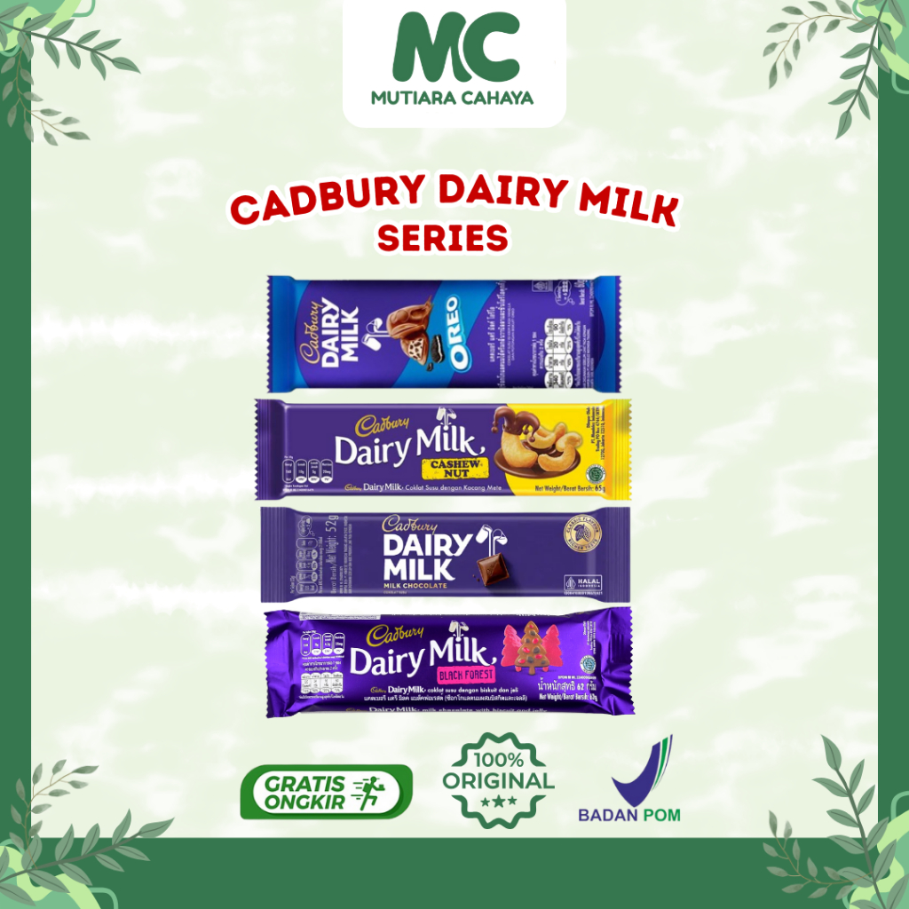MC Official - Coklat Cadbury Dairy Milk Series | Coklat Cocok Untuk Valentine