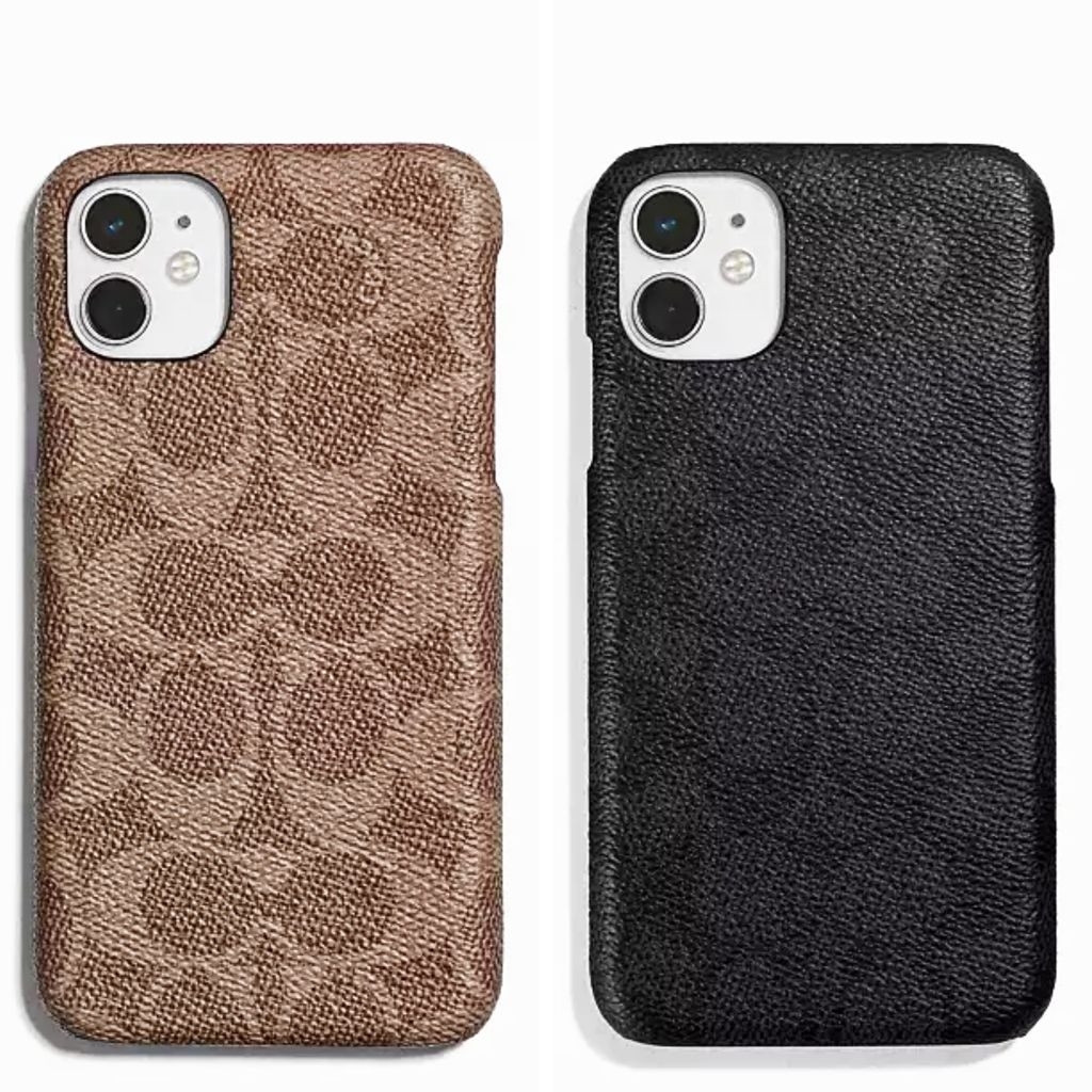 Original iPhone 11 Signature Canvas Coach Slim Wrap Case Casing Asli Cover Monogram Genuine