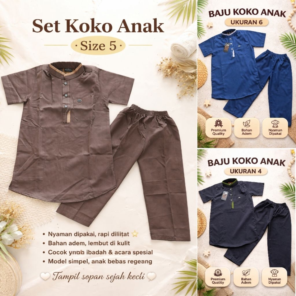 Set Koko anak premium