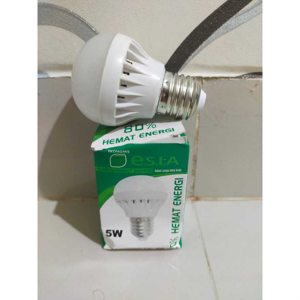 Lampu ESIA LED 5 Watt cahaya putih