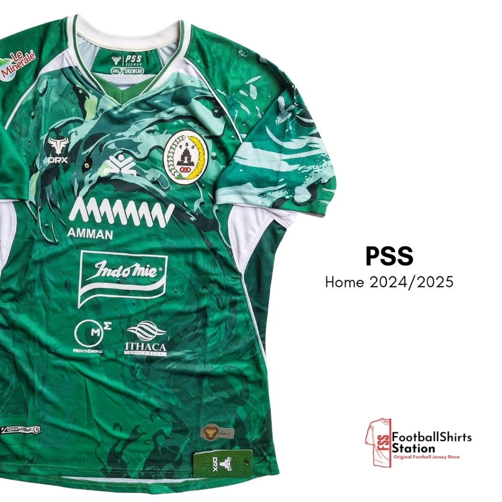 Jersey PSS Sleman Home 2024/2025 Player Issue Size XXL Original DRX