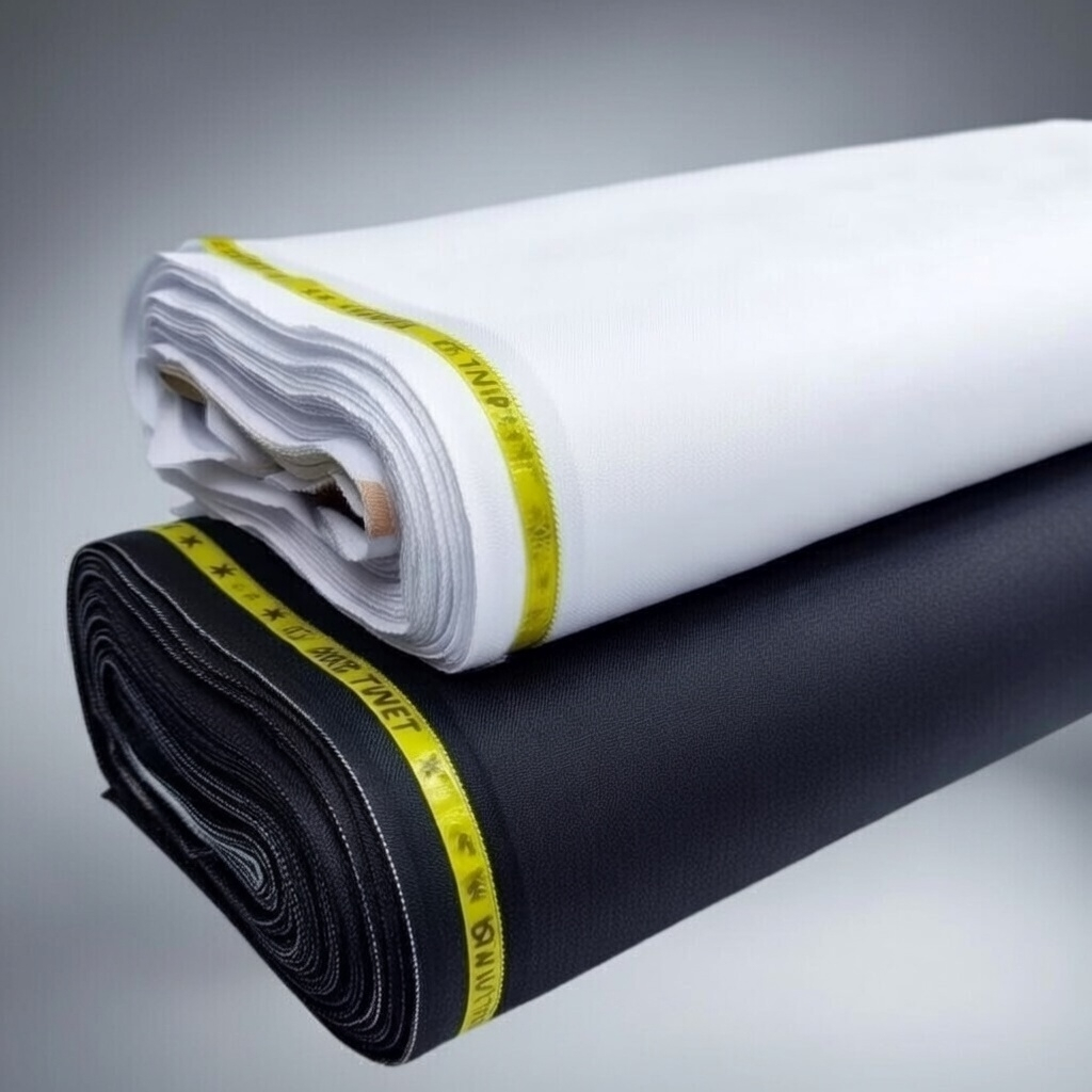 Kain Putih Seragam PNS/BIDAN/DOKTER/PASKIBRA /Kain Katun Putih Cashmere wool and Silk PNS/ASN/Pemda