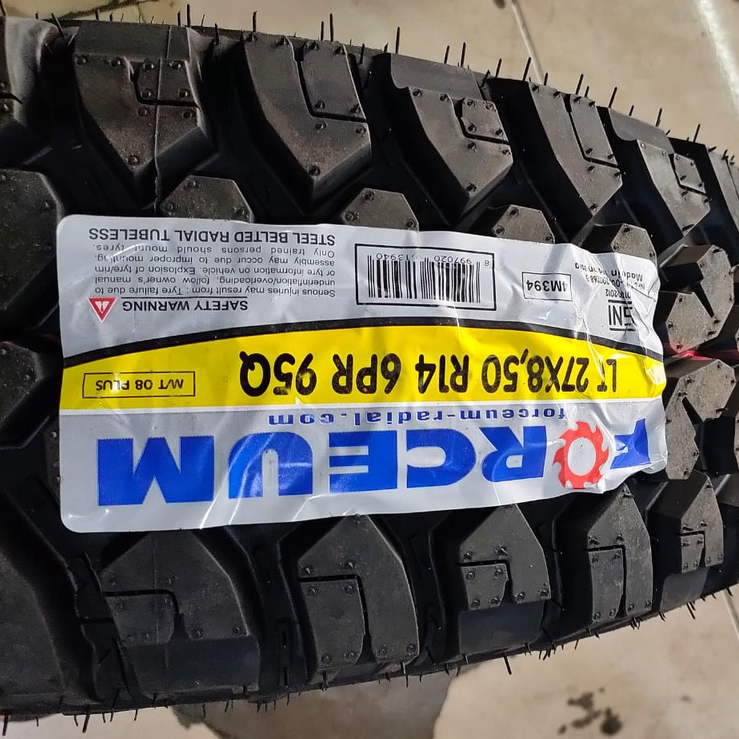 Ban Mobil Merk Forceum MT 08 PLUS 27 8,5 Ring14