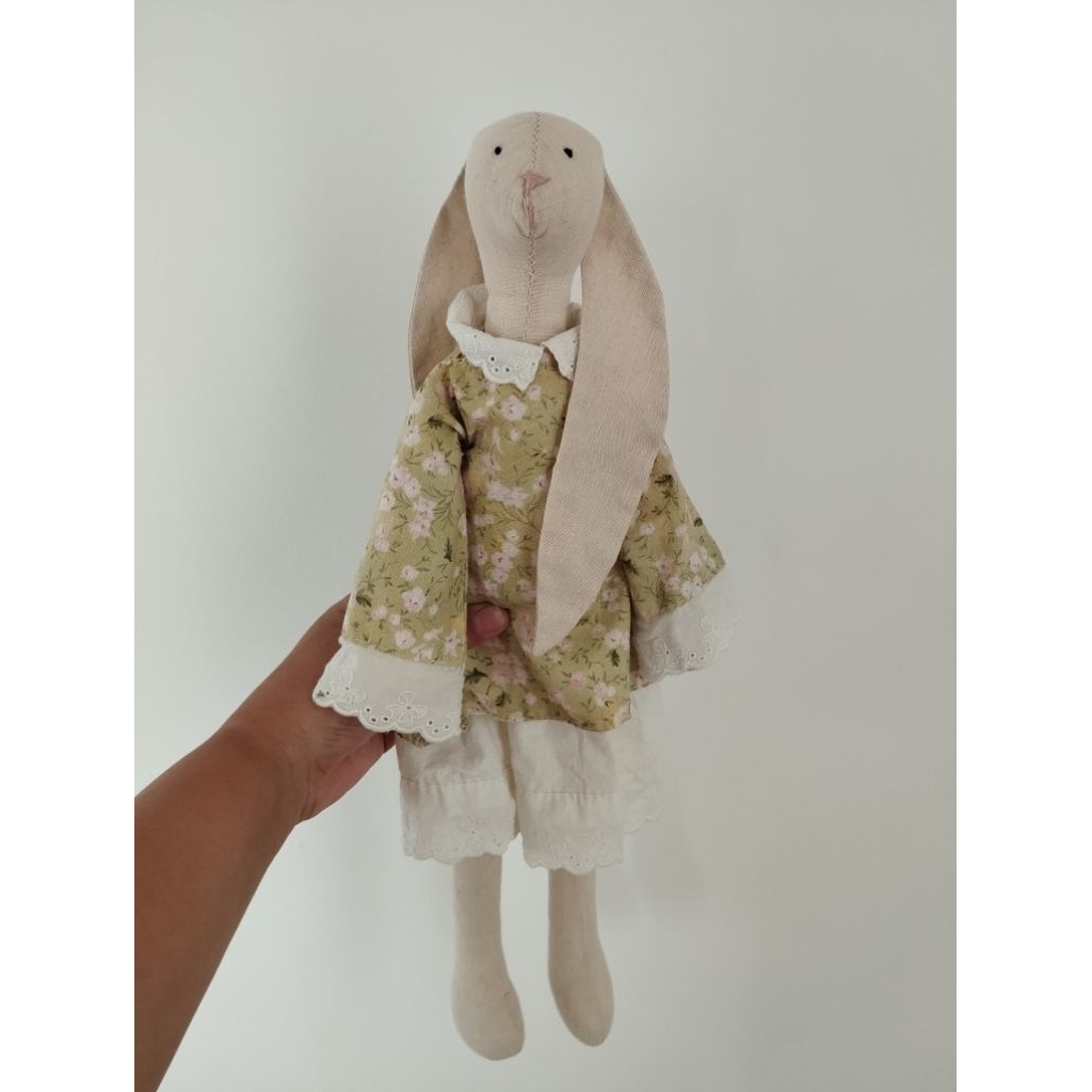 boneka kelinci vintage / boneka bunny vintage handmade