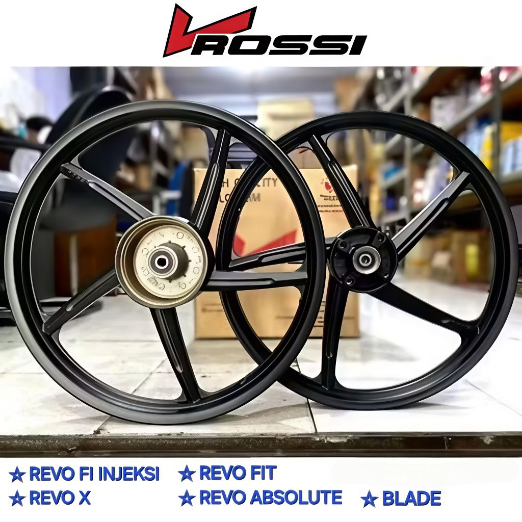 ( PSW Vrossi ) ( revo f1 fi fit revo x absolute blade fit injeksi ) velg velek variasi recing standa